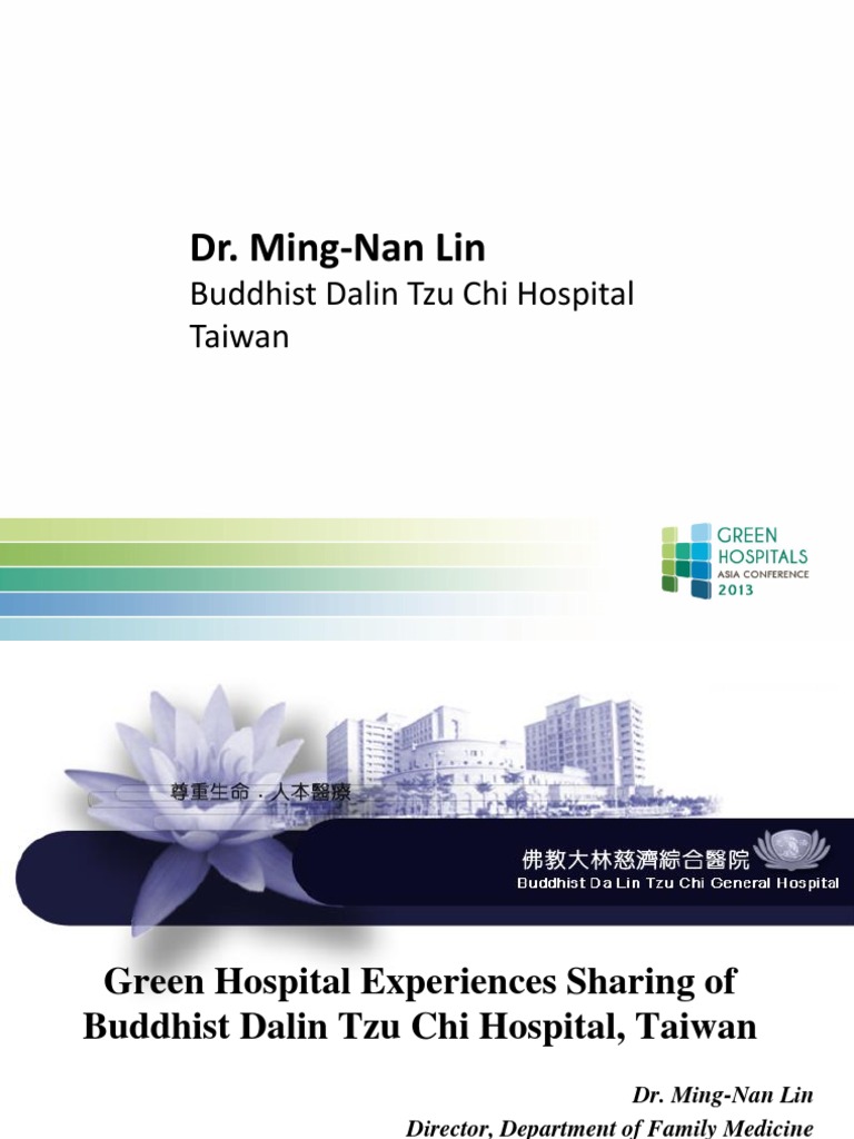 Green Hospitals - Dr. Ming-Nan Lin - Taiwan PDF | PDF | Electronic ...