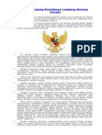 Sejarah Tentang Penciptaan Lambang Burung Garuda