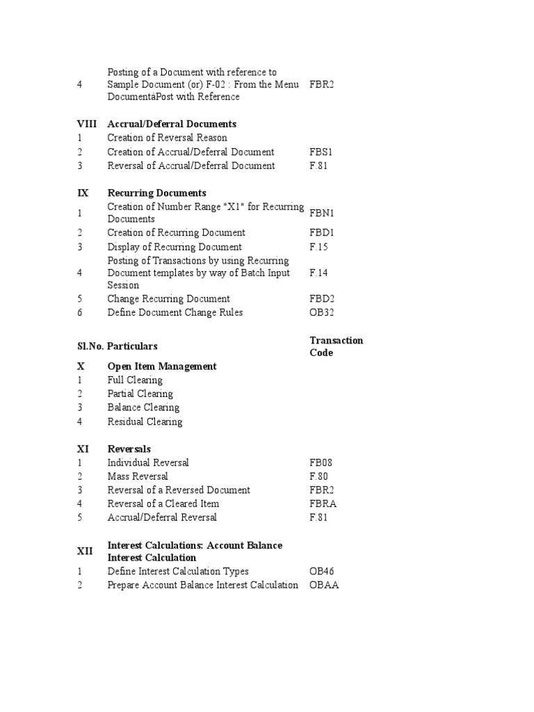 VIII Accrual/Deferral Documents | PDF | Computers | Technology ...