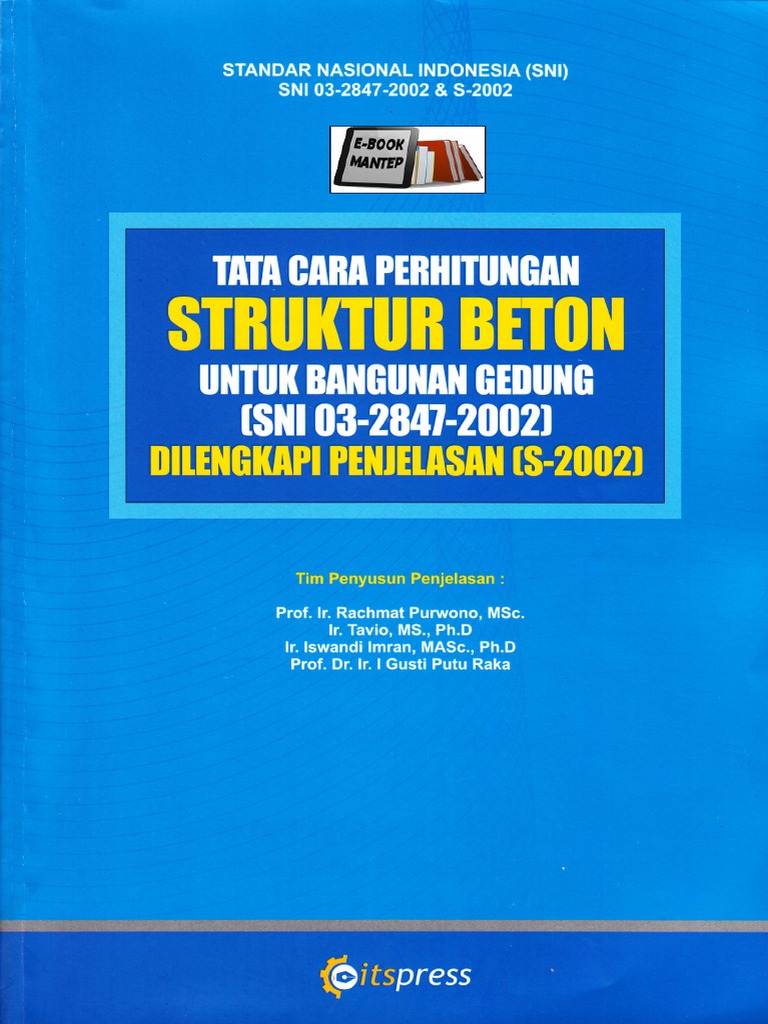 SNI BETON 03 2847 2002 DILENGKAPI DENGAN PENJELASAN pdf