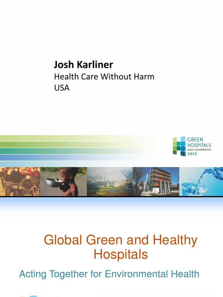 Global Green Hospitals: Environmental Health Solutions | PDF | Public ...