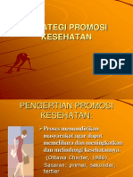 Strategi Promosi Kesehatan