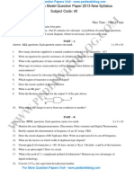 1PUC Electronics Question Papers 2013