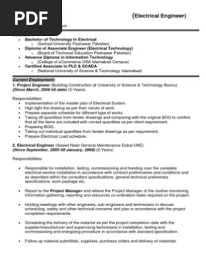 Sample CV