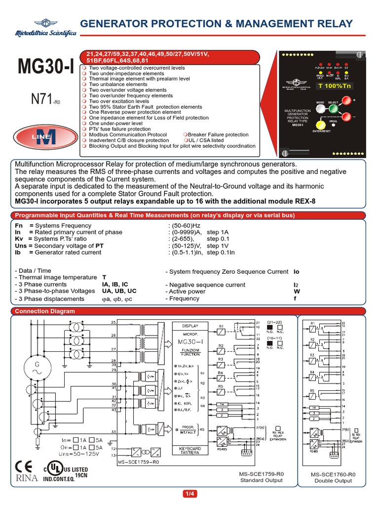 Relay Manual | PDF | Relay | Electrical Equipment
