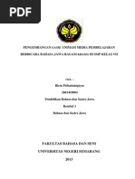 Download PENGEMBANGAN GAME ANIMASI MEDIA PEMBELAJARAN BERBICARA BAHASA JAWA RAGAM KRAMA DI SMP KELAS VII by Ari Setiani SN178916328 doc pdf