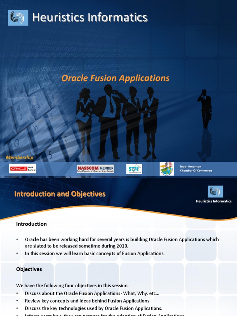 Overview of Oracle Fusion Applications | PDF | Oracle Corporation ...