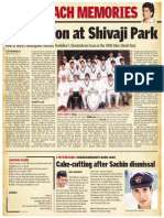 Aberration at Shivaji Park: Sach Memories