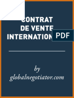 Contrat de Vente Internationale