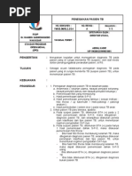 Penyakit Kusta PDF Sop Penatalaksanaan Tb Paru