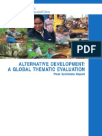 Alternative Development - Global Evaluation