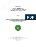 Download Pedoman Kkn Tematik Unsil5 by El El Lyy SN178946938 doc pdf