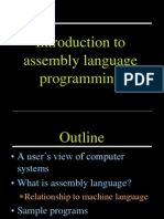 Intro To Assembly Language