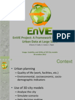 Envie Project: A Framework To Produce Urban Data at Large Scale