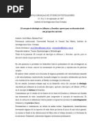 El Concepto de Ideologia en Althuser y Bourdieu