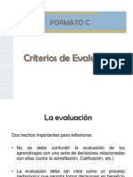 Evaluación Pedagogica  INSP MEXICO