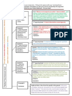 5 Paragraph Essay Graphic Organizer T Example