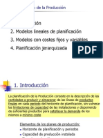 Planificación de la Producción