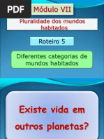 Estudo Sistematizado Do Espiritismo I - Modulo VII - Roteiro 5, 6 e 7.ppt