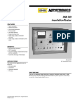 Hipotronics 260 DC