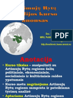 Artimuju Rytu Studijos Kurso Anonsas PDF