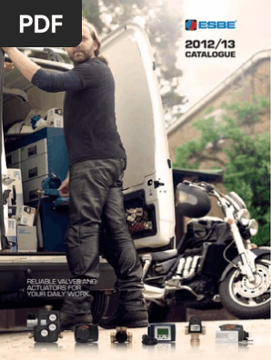 Esbe GB General Katalog 2013 | PDF | Water Heating | Valve