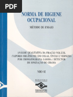 Norma de Higiene Ocupacional-Fracao