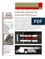 New Mfe Handscan Hand Held MFE Scanner: We Deal in Reality, Not Perception!