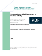 Benchmarking and Self-Assessment in  the Wine Industry