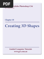 Download Learning Adobe Photoshop CS4 - 3D Tools by Guided Computer Tutorials SN17902174 doc pdf