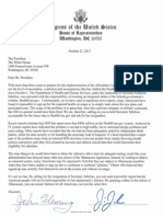 10 23 13 Letter To President Sebelius Resignation PDF