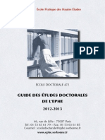 Guide Etudes Doctorales Ephe