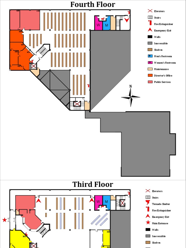 color-coded-library-map