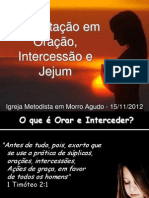 Capacitação em Oração e Intercessão na Igreja Metodista