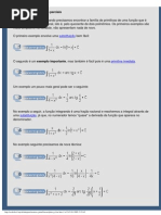 Primitivação por frações parciais