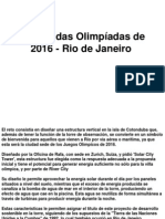 A Torre das Olimpíadas de 2016 - Rio - copia