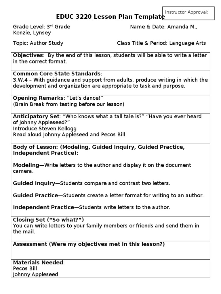 11 15 Lesson Plan 2 | PDF | Career & Growth