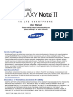 Galaxy Note II English User Manual