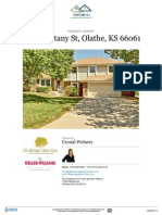Residential Property Report - 312 S Brittany Drive Olathe, Kansas 66061