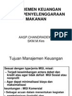 Manajemen Keuangan Dalam Penyelenggaraan Makanan