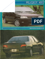 Manual de Usuario Peugeot 405