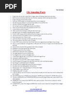 50 Random and Interesting Facts | PDF