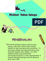 Program Pembimbing Rakan Sebaya