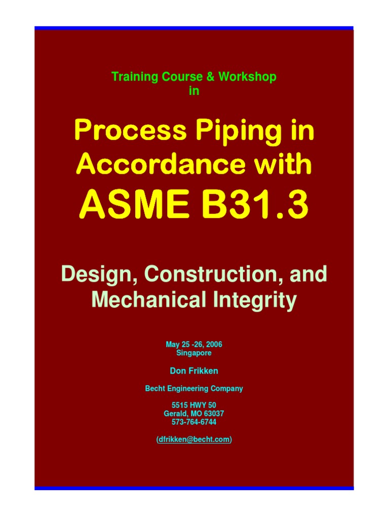 Power 2025 Asme B31.3 Aggie Rosina