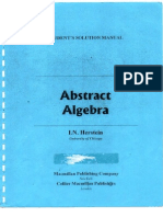 (I. N. Herstein) Abstract Algebra. Student's Solut PDF