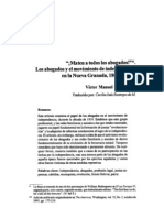 Los Abogados y El Movimiento de Independencia en La Nueva Granada 1809-1820