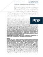 39 La Evaluacion de Competencias en Educacion