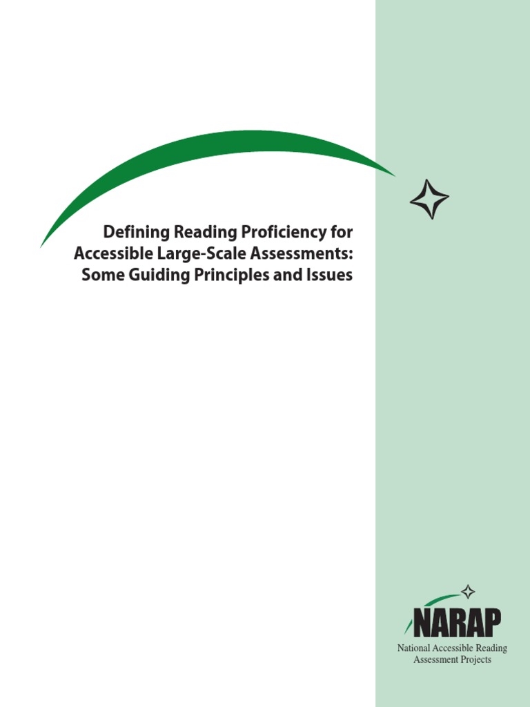 Defining Reading Proficiency.pdf Reading Comprehension No Child