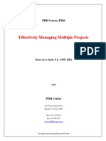 P206 Effectively Managing Multiple Projects