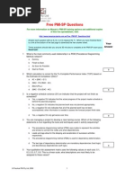 Free PMI-SP Questions